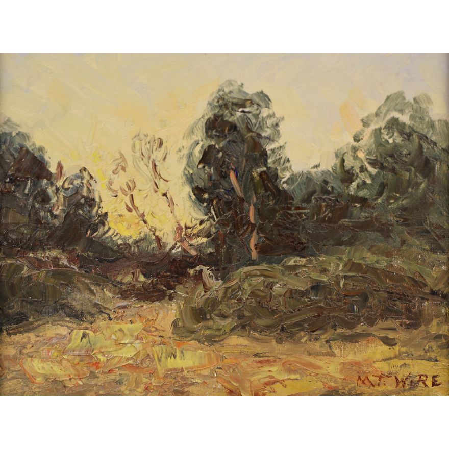 Melville Wire ''Trees and Bush'' Oil