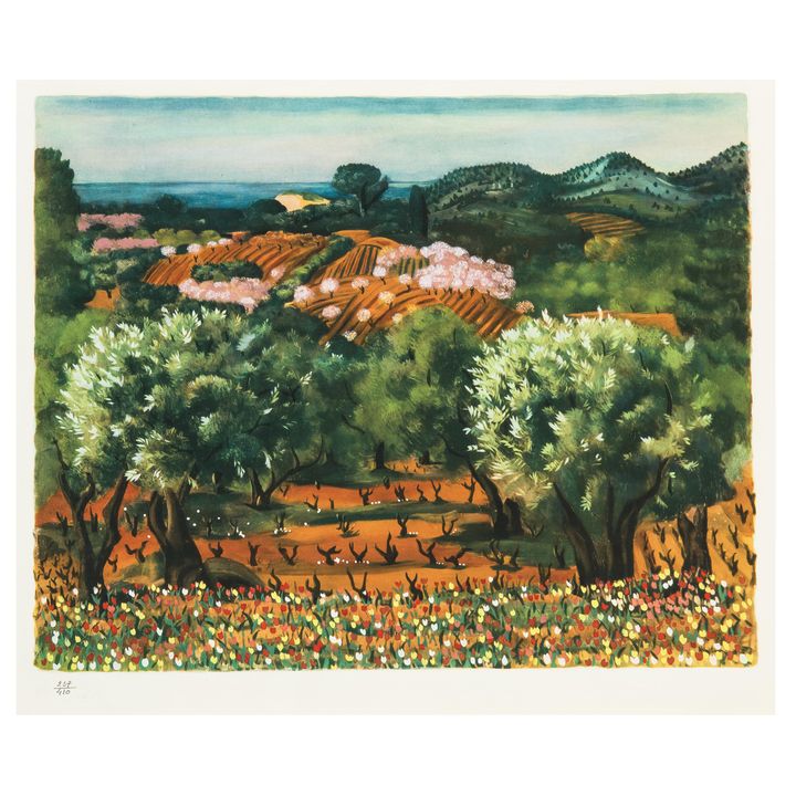 Mojżesz Kisling | Pejzaż z Prowansji