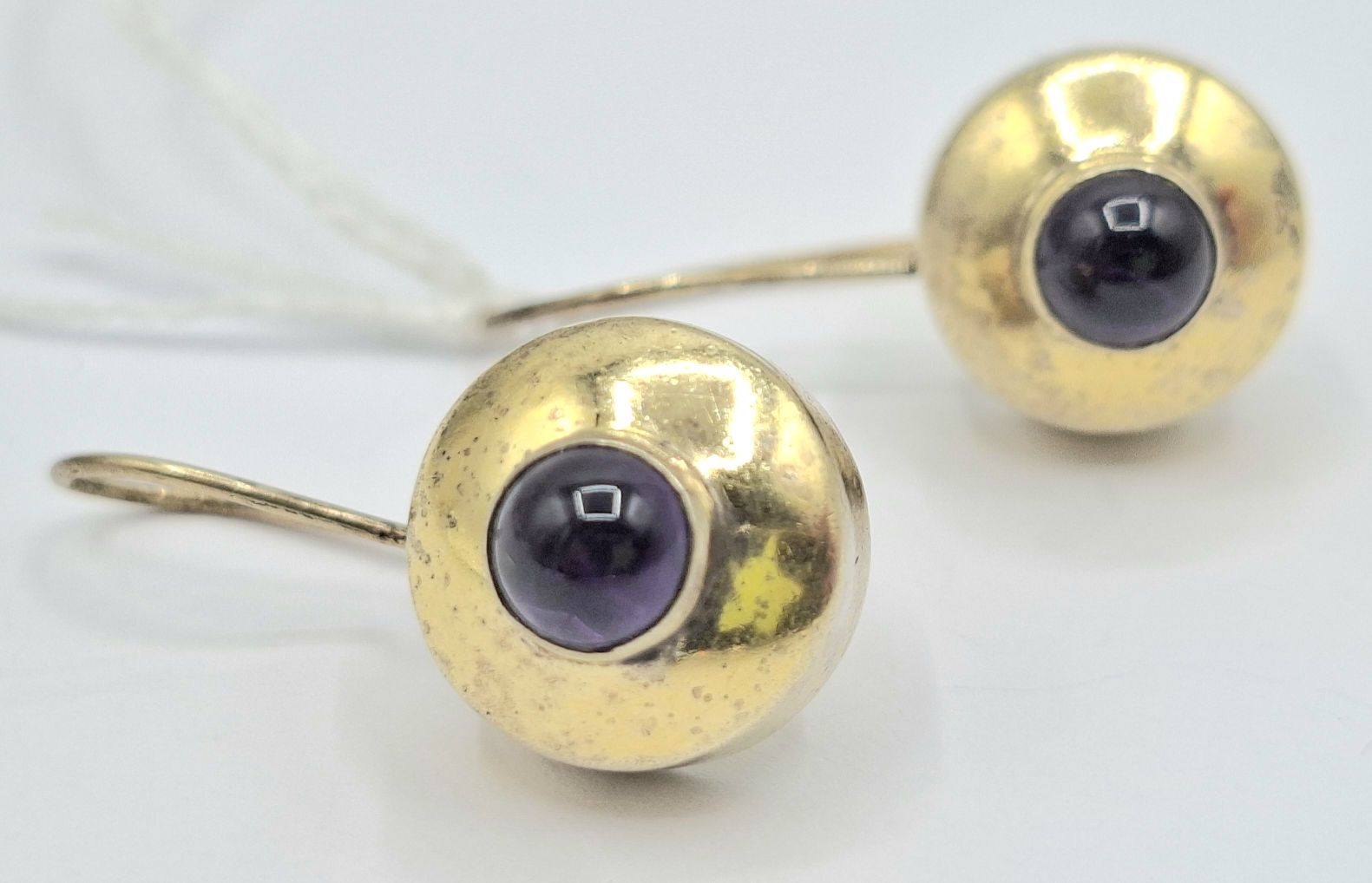 1143 · SILVER GILT EARRINGS