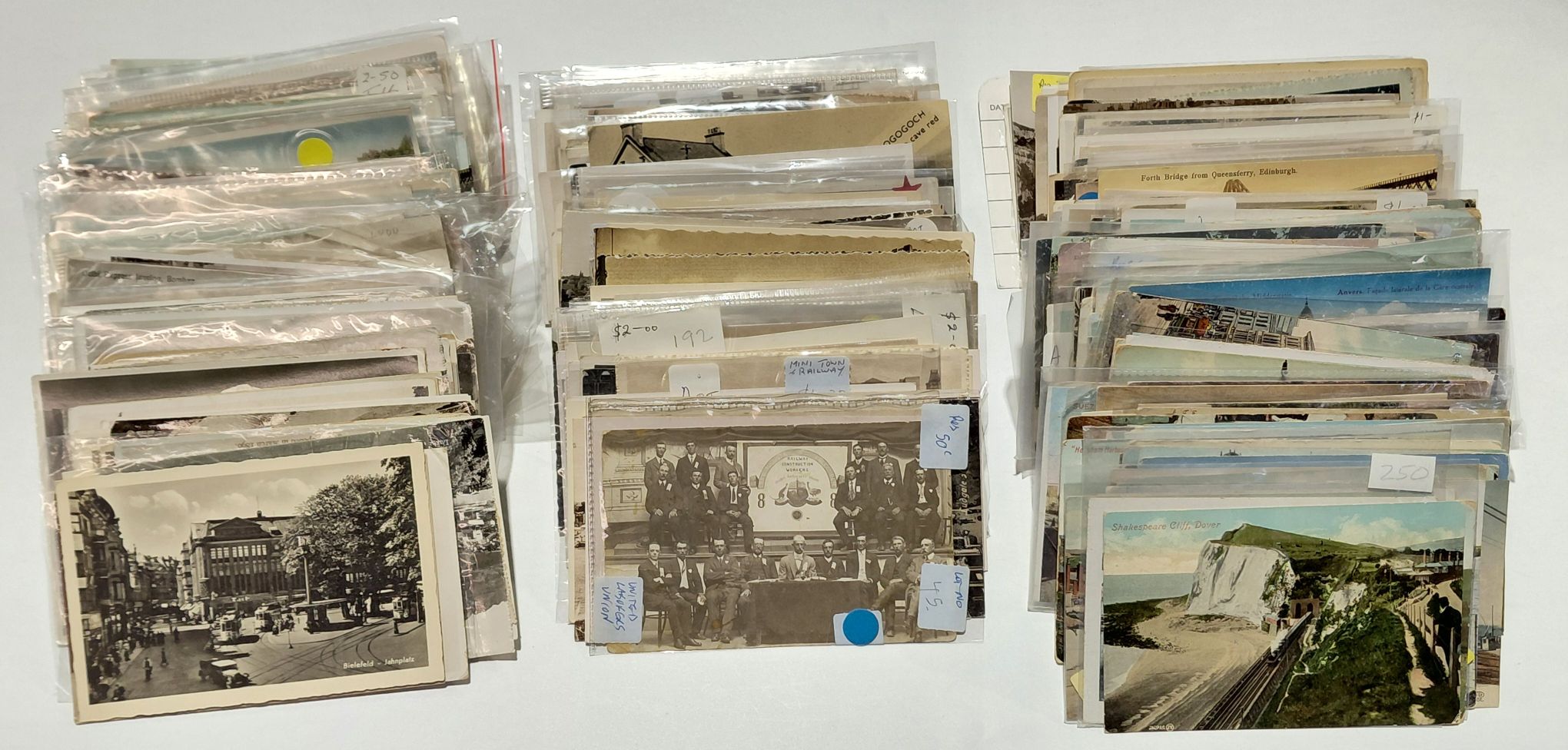 Postcards - Railways And Structures