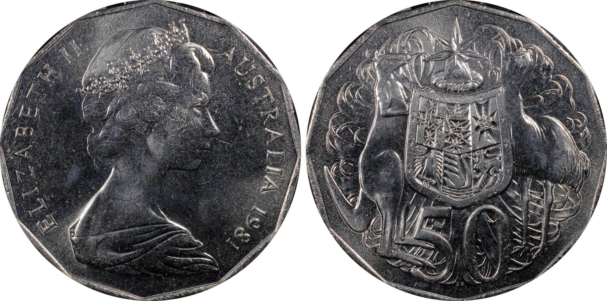 , Fifty Cent, 1981, PCGS MS66
