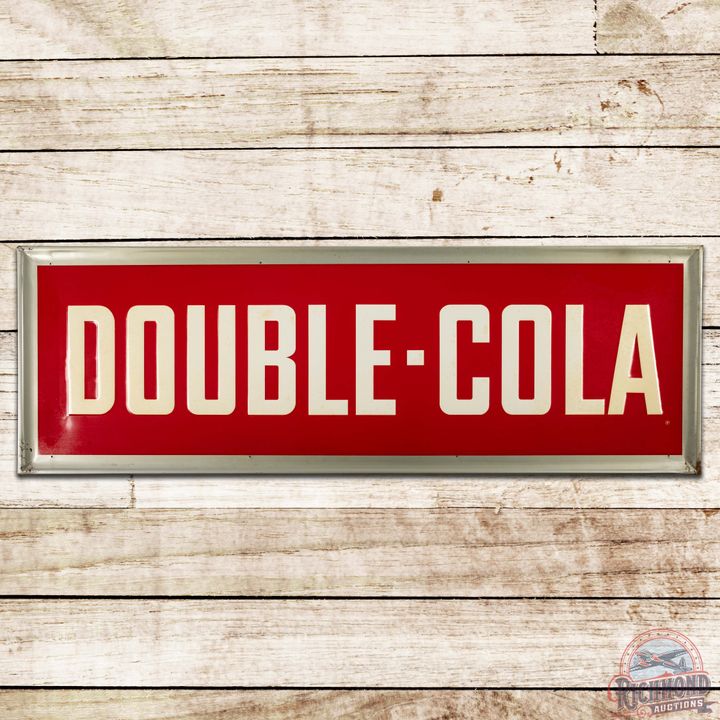 NOS 1954 54" Double Cola SST Horizontal Sign