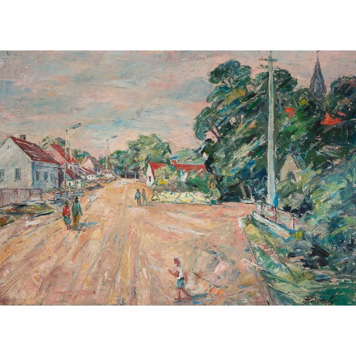 Alojzy Siwecki | Pejzaż z Chrobrza I