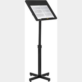 VEVOR LECTERN PODIUM STAND, HEIGHT ADJUSTABLE LAPTOP TABLE, PORTABLE PRESENTATION STANDING FOR CLASSROOM, OFFICE, CHURCH, TILTING