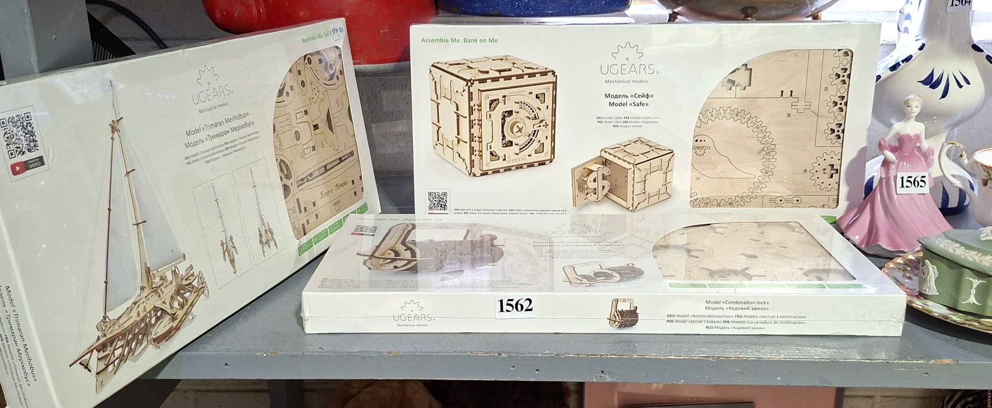 Wooden Mechanical Models