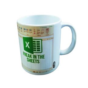 Nifty Freak in the Sheets Mug Wrap around Print on a 11oz/325ml Mug |