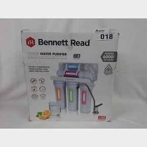 BENNETT READ - 5 STAGE FILTRATION WATER PURIFIER - THE BENNETT READ 5-STAGE WATER PURIFIER GIVES YOU CLEANER AND HEALTHIER WATER