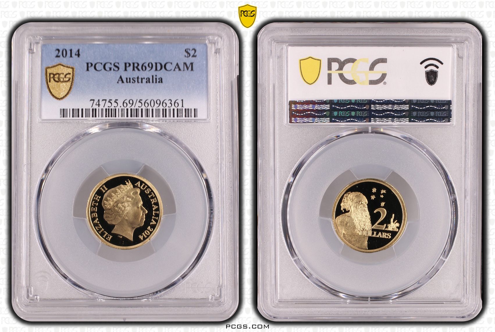 Two Dollar, 2014, PCGS PR69DCAM