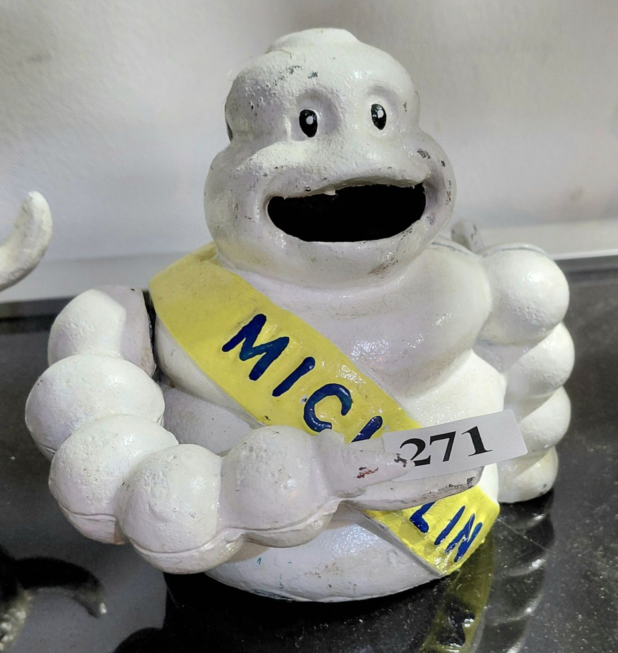 271 · CAST IRON MONEY BOX