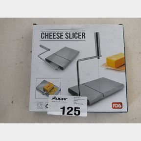MULTIFUNCTIONAL STAINLESS STEEL CHEESE SLICER VEGETABLE SLICER - MULTIFUNCTIONAL STAINLESS STEEL CHEESE SLICER 21X12X24.5CM
