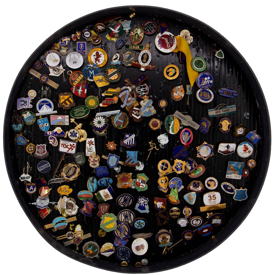 World, Badges, 1950s - 2000s,