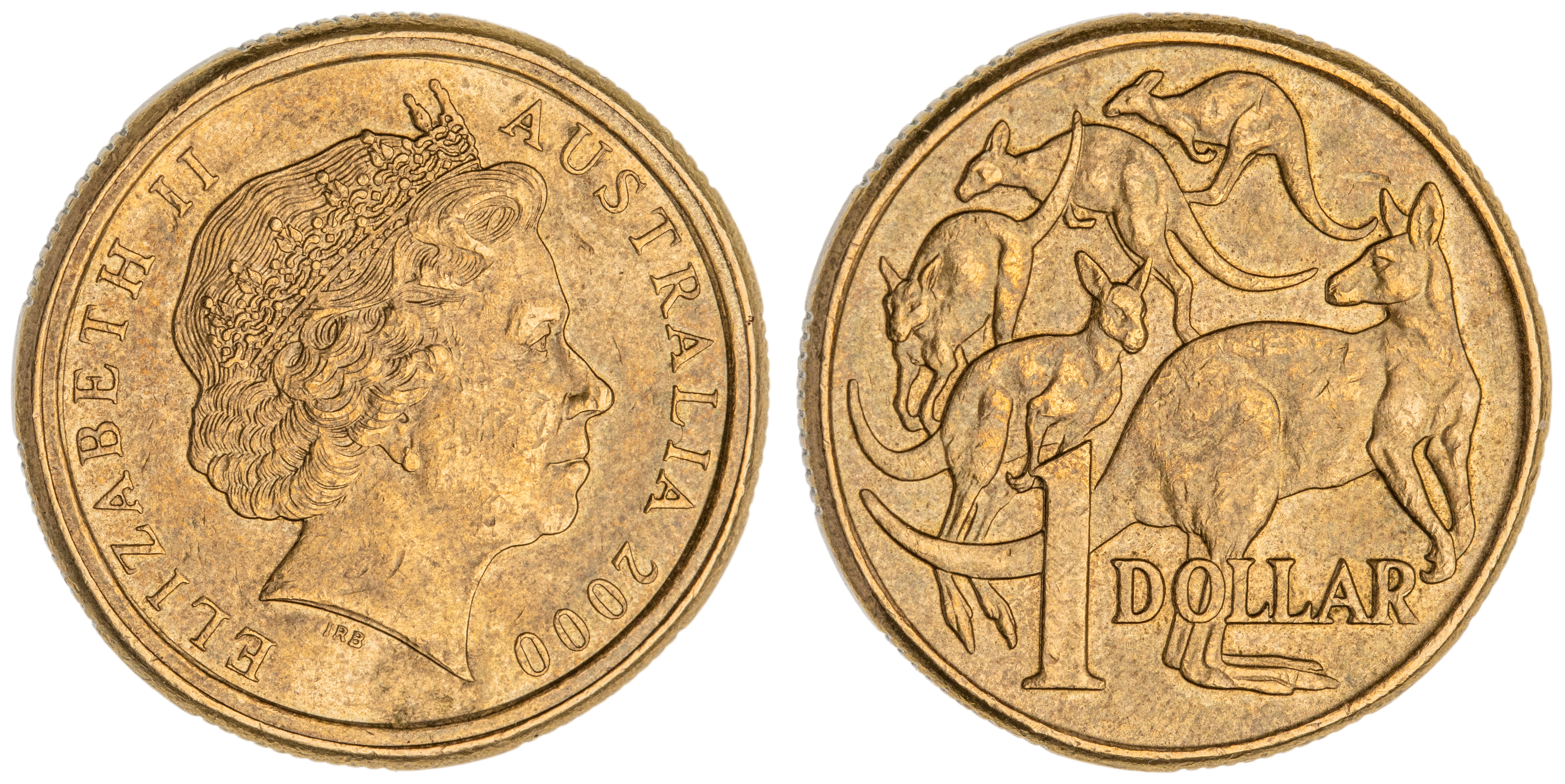 Elizabeth II, 'Mule' Dollar, 2000, aEF