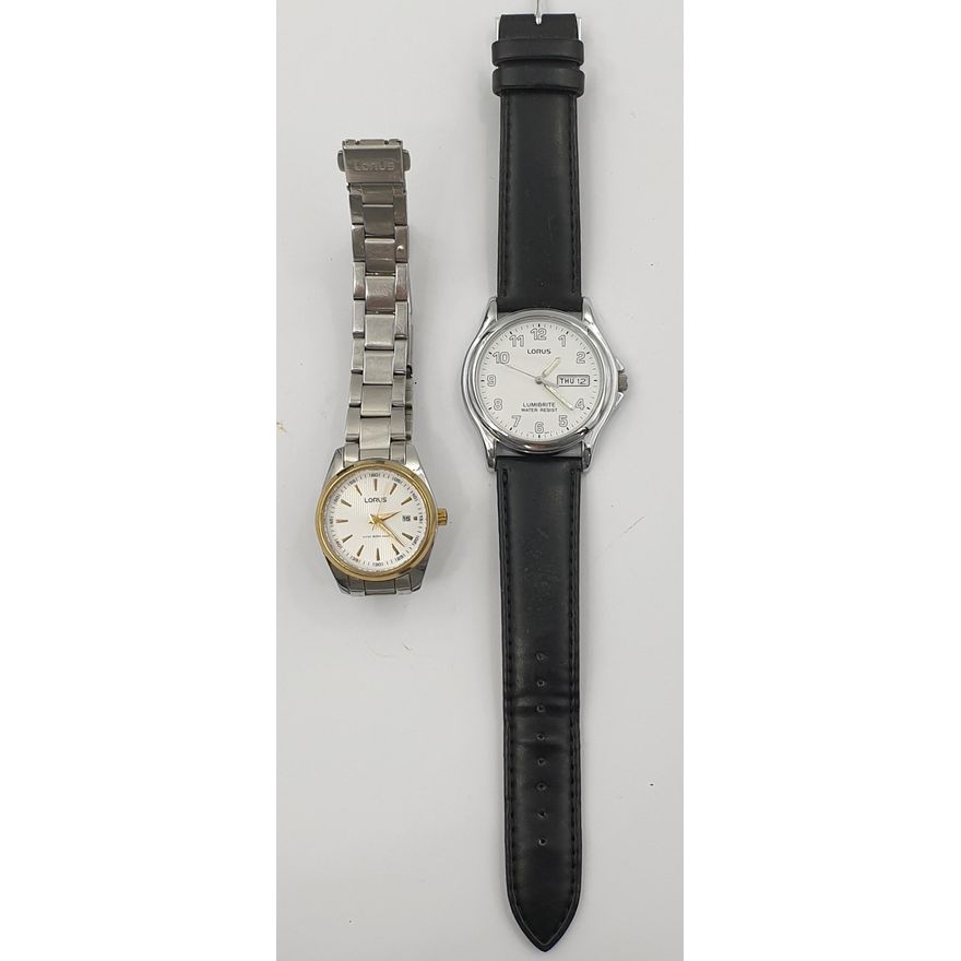 Lorus Quartz Watch Collection (x2)