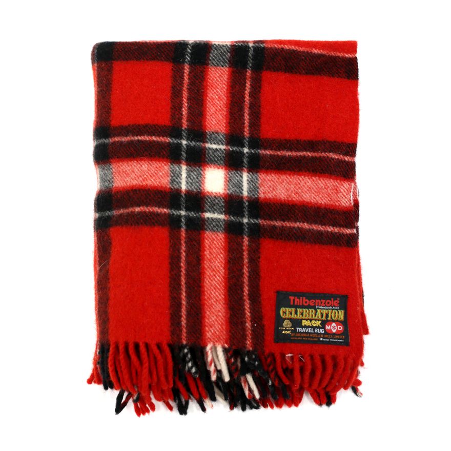 Onehunga Woollen Mills for Merck Sharp & Dohme NZ - ‘Thibenzole Celebration Pack’ travel rug
