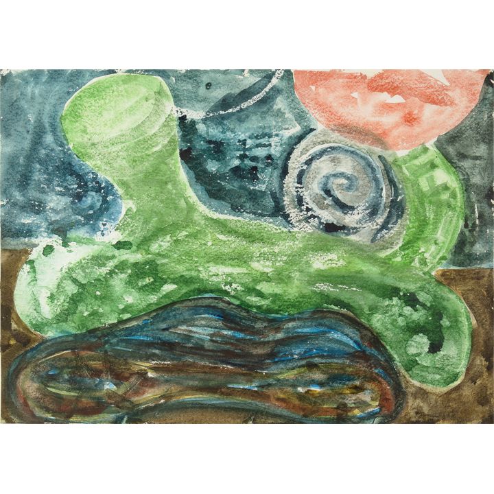 Bill Jensen (1945- ), Vanity (Study 1), 1990