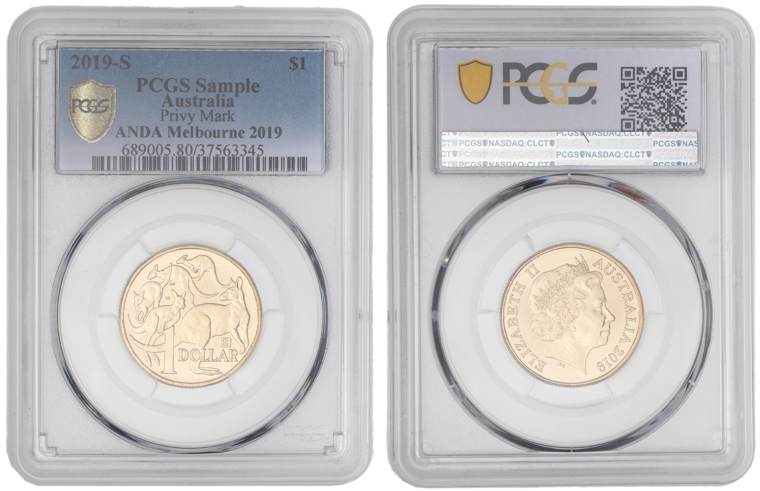 Elizabeth II, Privy Mark ANDA Melbourne , One Dollar, 2019-S, PCGS