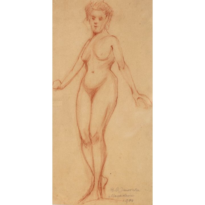 Bronisława Rychter-Janowska | Akt kobiecy, 1900 r.