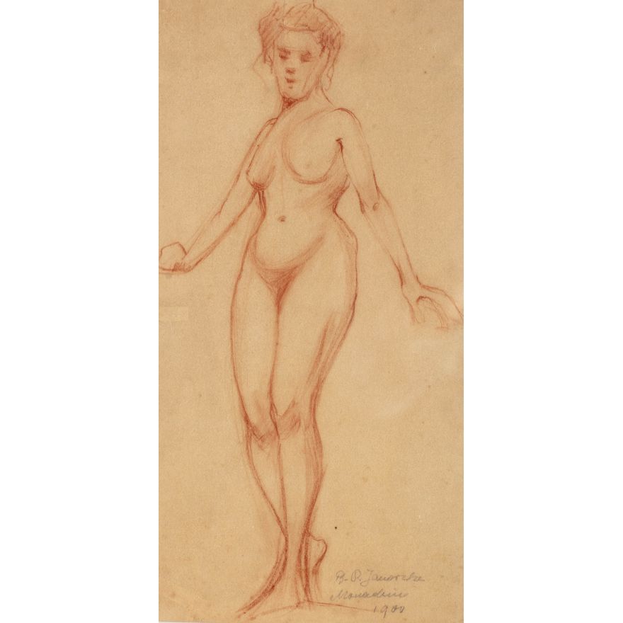 Bronisława Rychter-Janowska | Akt kobiecy, 1900 r.