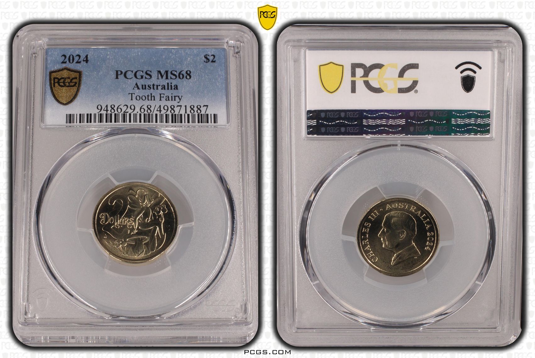 Tooth Fairy, Two Dollar, 2024, PCGS MS68