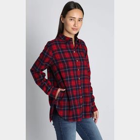 JACHS GF RED PLAID FLANNEL BUTTON DOWN SHIRT SZ XXL