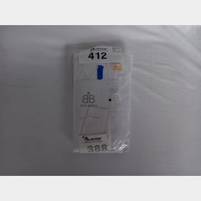 BABY BASICS - 100 COTTON PERCALE LARGE COT FITTED SHEET - 100 COTTON
