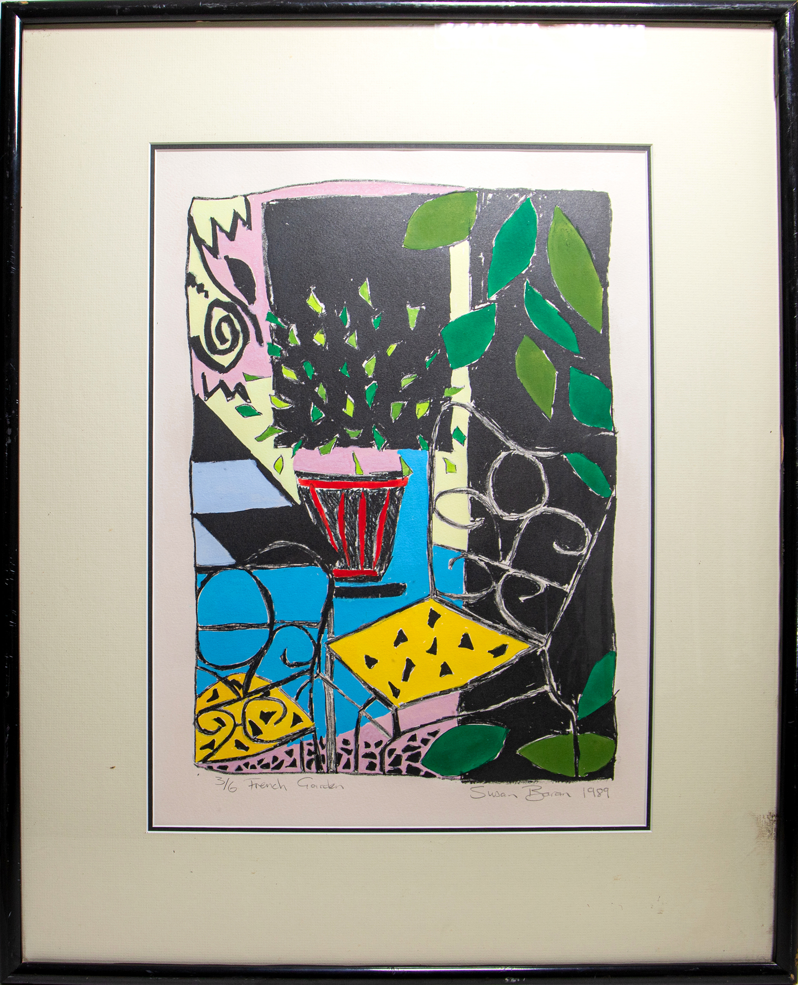 Susan Baran (1959-), 'French Garden', 1989