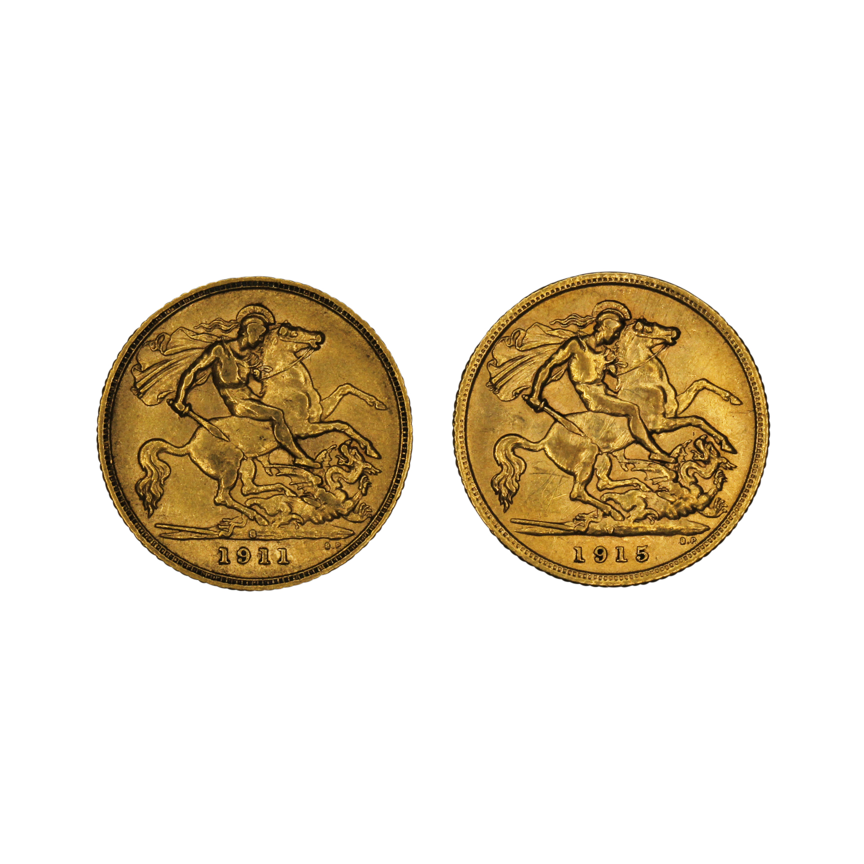 1269. · Group, George V, Half Sovereign, VF