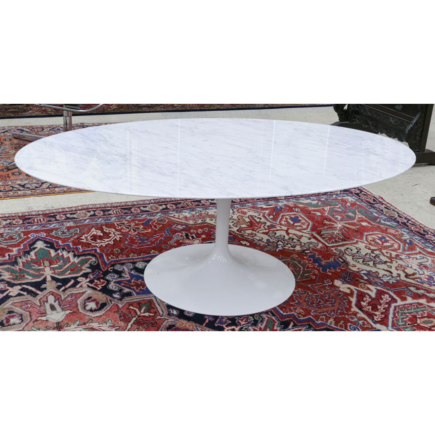 Saarinen for Knoll Marble Tulip Coffee Table