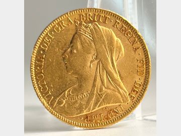 1898 VICTORIA OLD HEAD SYDNEY MINT GOLD SOVEREIGN
