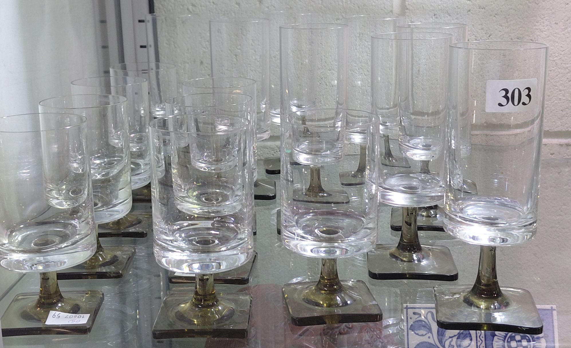 303 · A SUITE OF GERMAN GLASSES