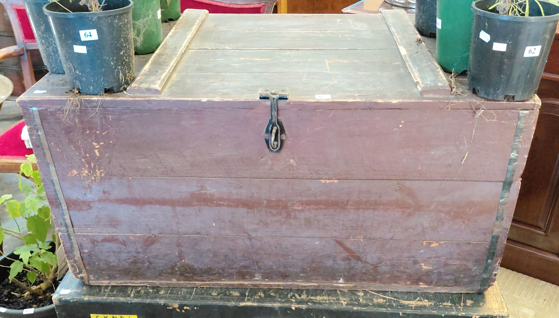 65 · ANTIQUE TRUNK