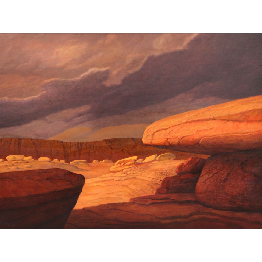 John Oberdorf ''A Voice in the Wilderness'' 1999 Oil on Canvas