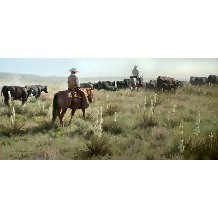 Texas Drive by Tom Browning (1949- )