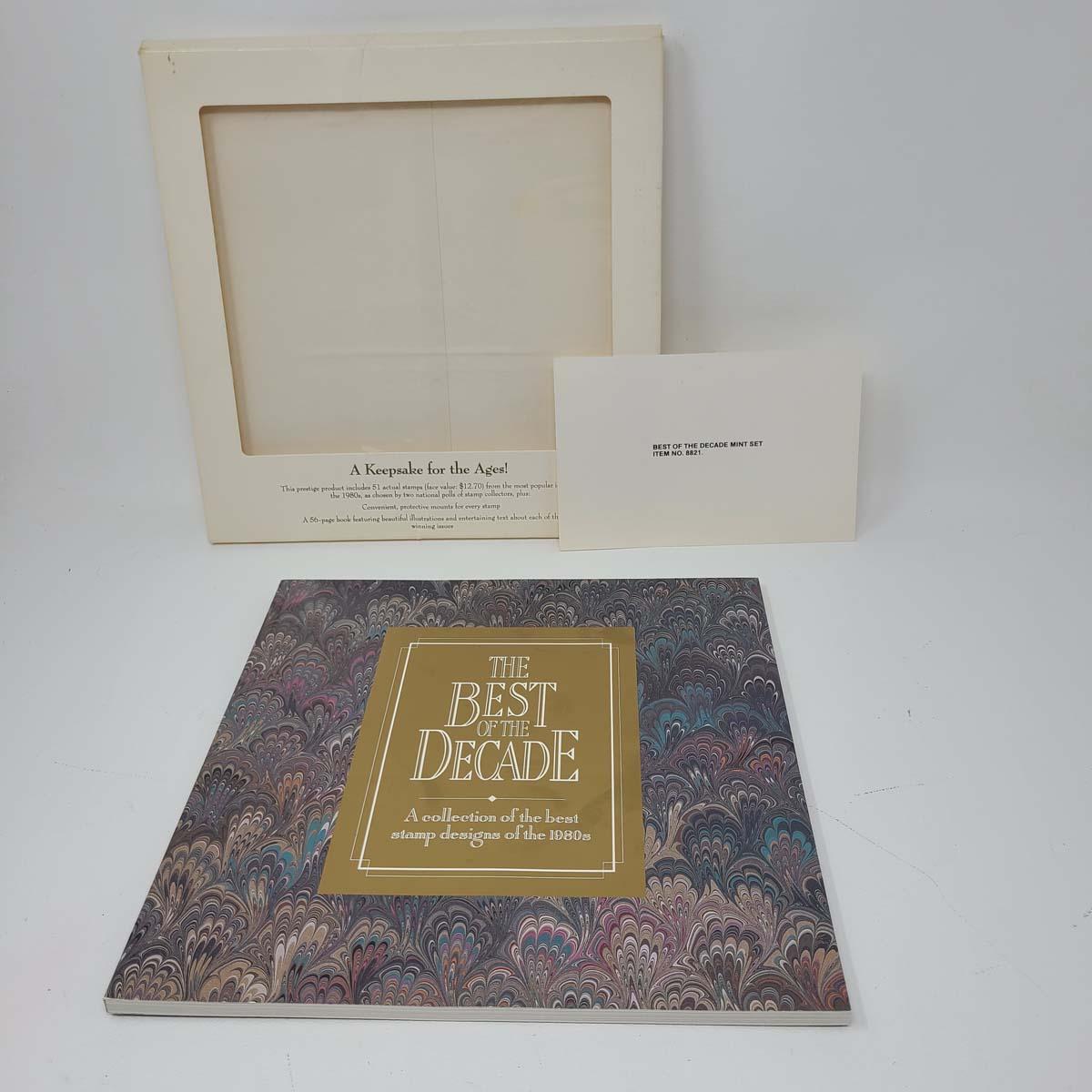 The Best of the Decade 1980's Stamp Collection Book