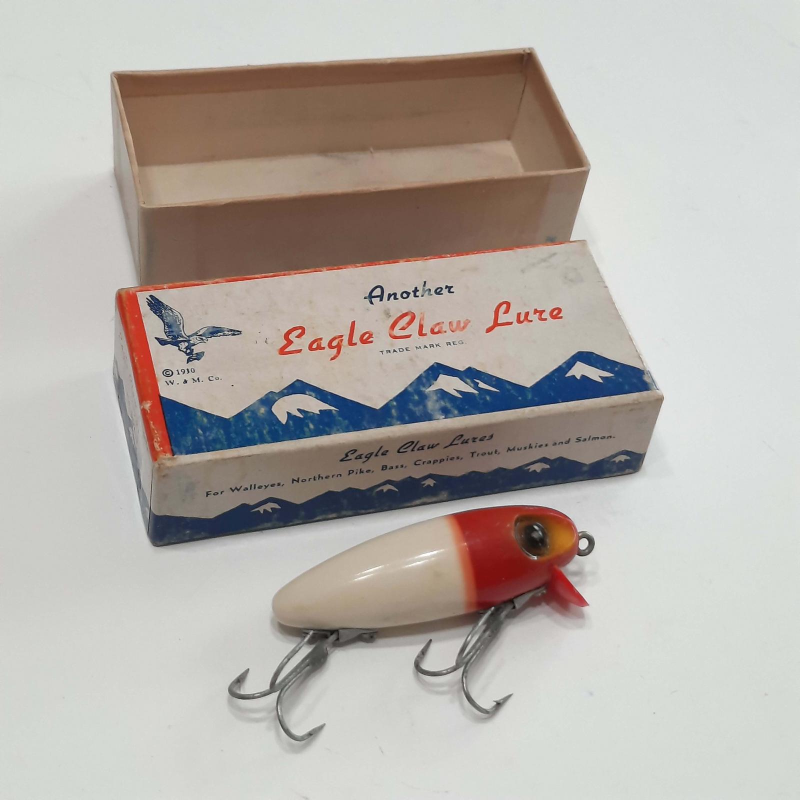 Sold at Auction: 1930 WRIGHT & MCGILL EAGLE CLAW FISH HOOK DISPLAY