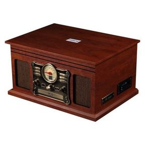 Volkano Vinyl Series 3-Speed Record Player Turntable and Bluetooth Speaker DEFECTIVE