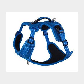 Rogz Utility Large Fanbelt Explore Harness Blue Reflective |