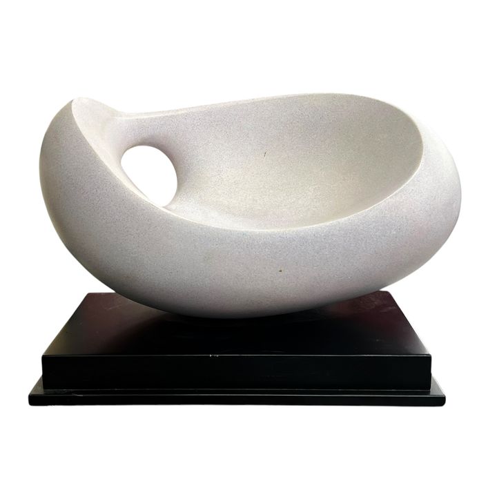 Jeff Day ''Culvert'' 1991 Bronze Sculpture