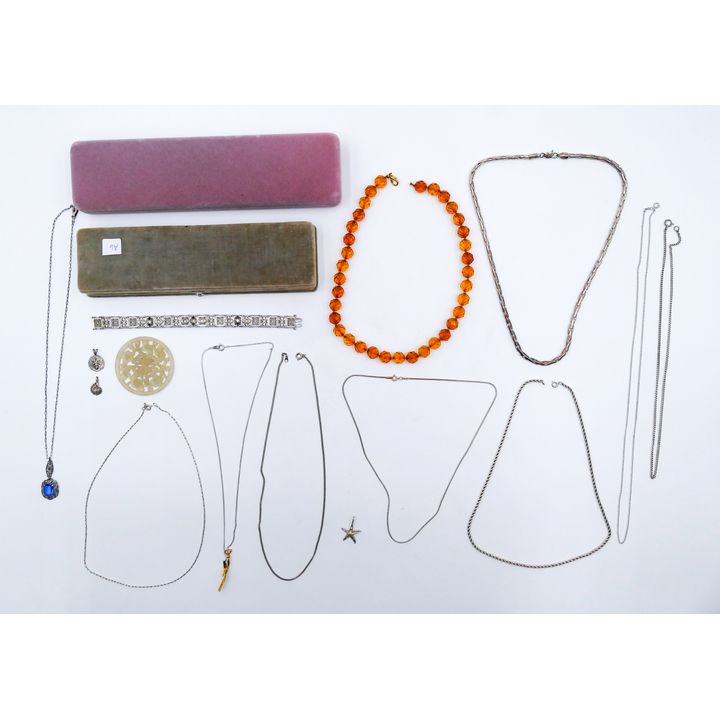 Box Butterscotch Amber Necklace etc.