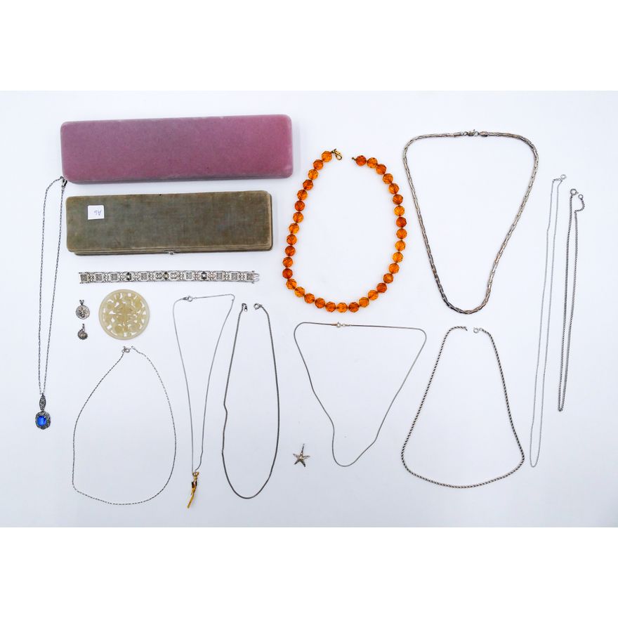 Box Butterscotch Amber Necklace etc.