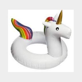 Rainbow Unicorn Water Float Ring for Swimmng Pool - 51313/144