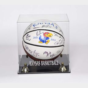Kansas Basketball KU Jayhawks 2013-2014 Autographed Basketball