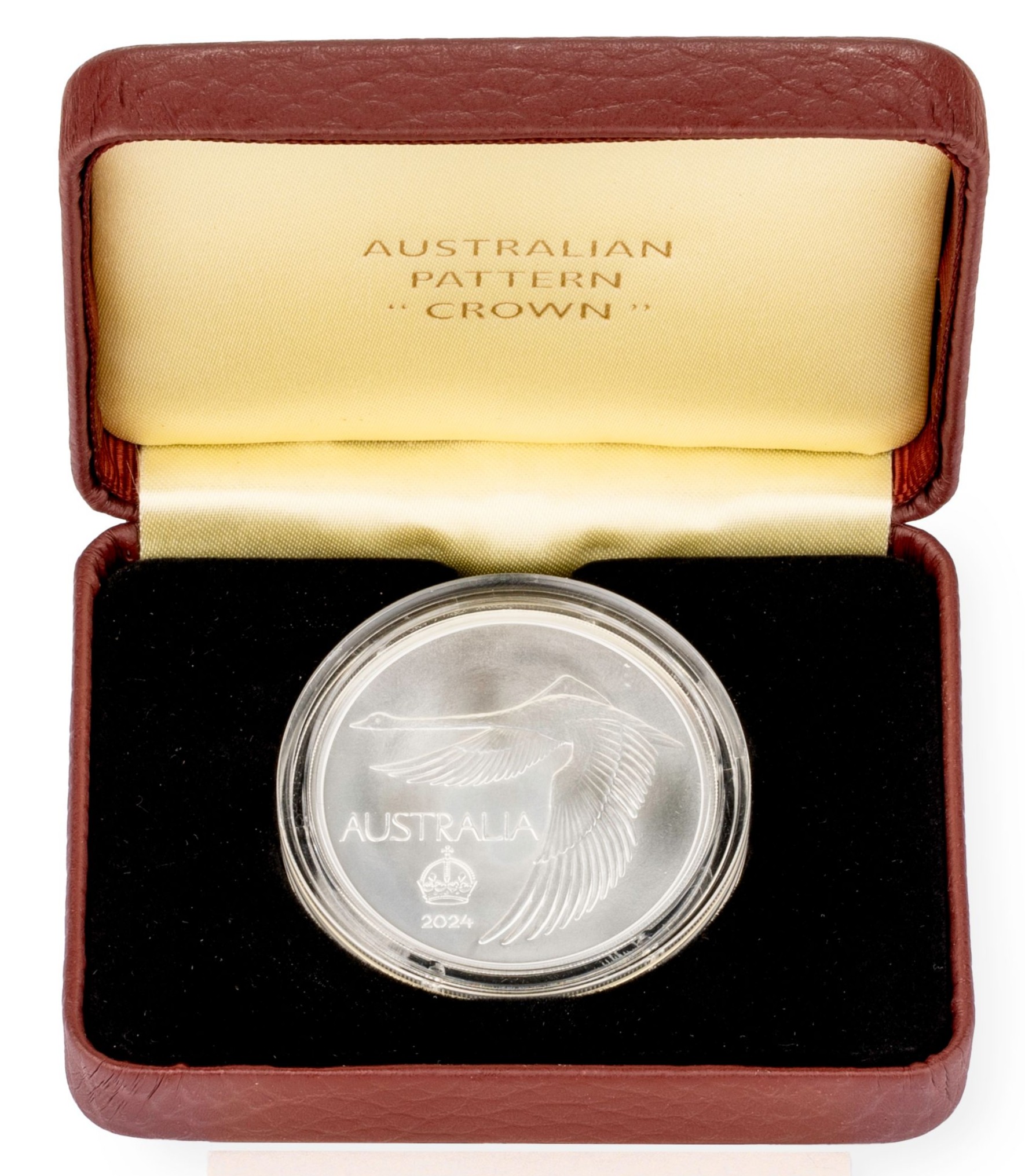 2024 ACR Swan Dollar Pattern Crown Silver Uncirculated - Box&COA #Cert 8
