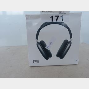 LD P9 PLUS BLUETOOTH RECHARGEABLE HEADPHONE SET - BLACK -(FAULTY)