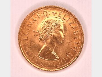 1964 ELIZABETH II PRE-DECIMAL GOLD SOVEREIGN