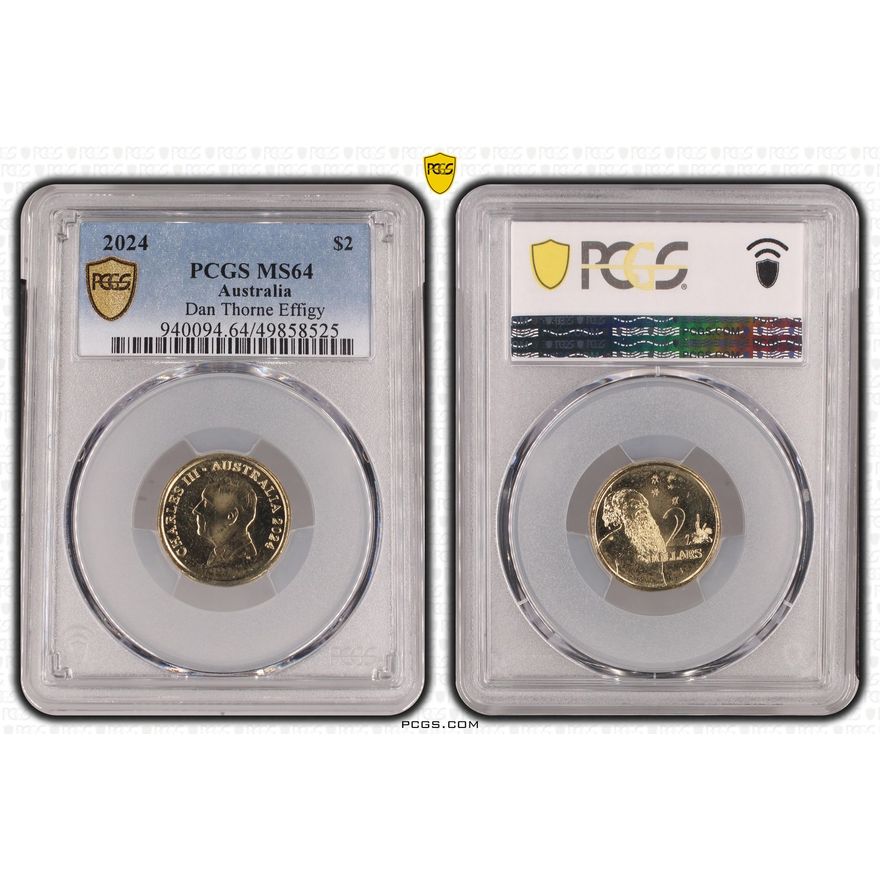 Dan Thorne Effigy, Two Dollar, 2024, PCGS MS64