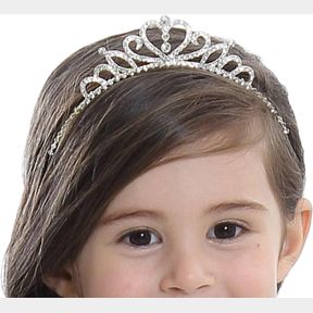 GIRLS PRINCESS CRYSTAL TIARA CROWN FOR BIRTHDAY PARTY(STYLE1)
