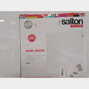 SALTON PANEL HEATER(NO PLUGS NO SCREWS)