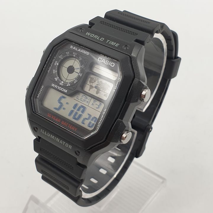 Casio World Time Digital Watch
