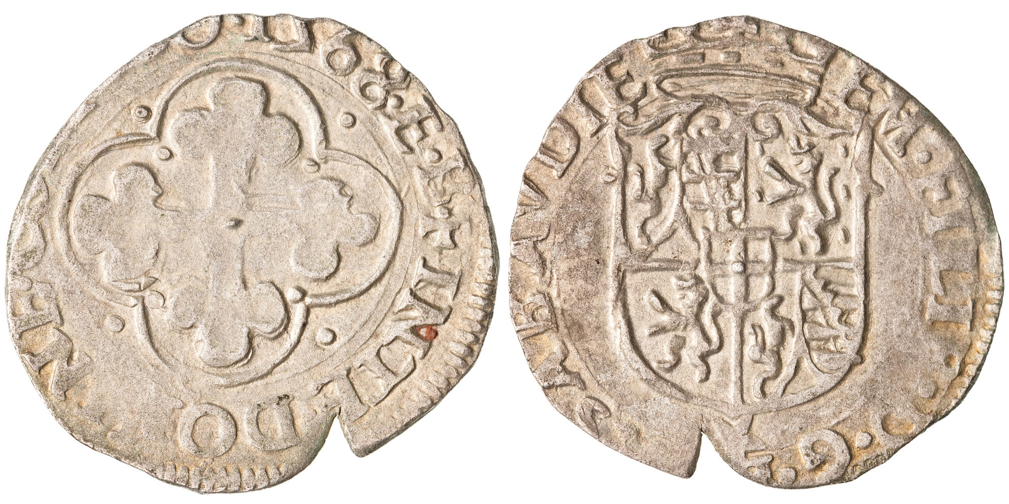 Italian States, Filiberto, Duchy of Savoy, Soldo, 1568, VF